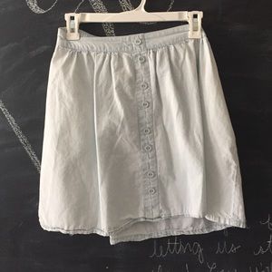 Chambray Skirt