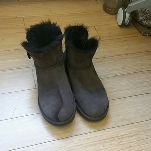 Brown Bailey Button Uggs