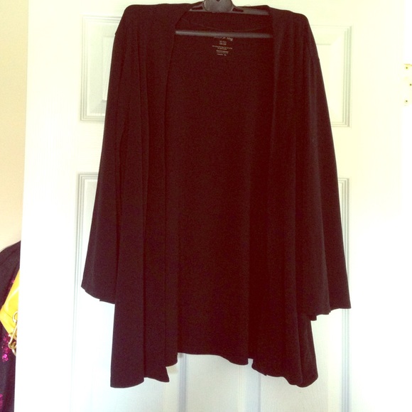 XL Black Cardigan