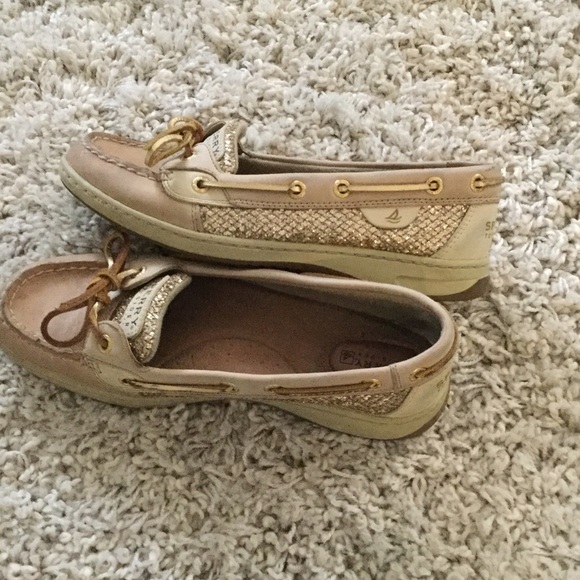 Sperry Angelfish Tan/Gold