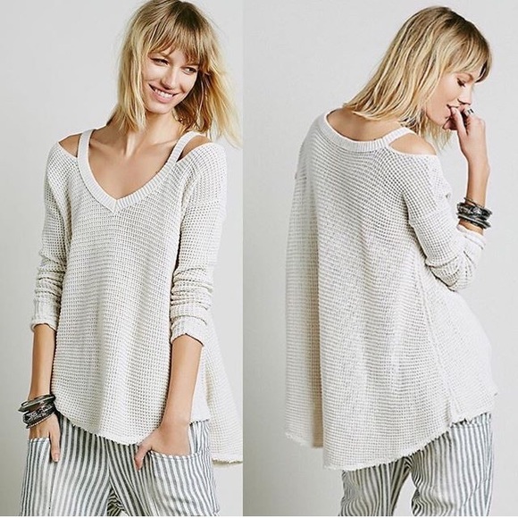 Free people v neck pullover