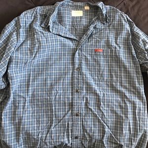 American eagle button up XL