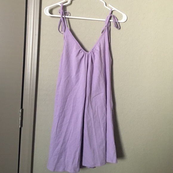 NWT Tobi Purple Low Back Dress