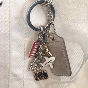 Coach World Traveler Key Chain