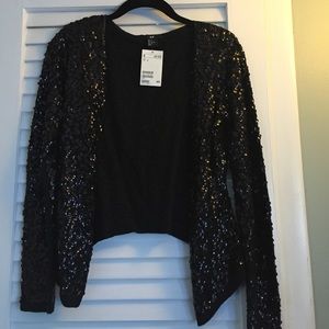 H&M Sequin Cardigan