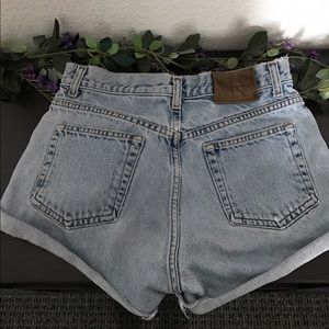 CALVIN KLEIN JEAN shorts (high-wasted)