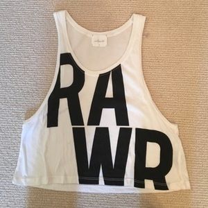 RAWR graphic tee