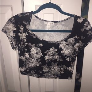 Flower Crop Top