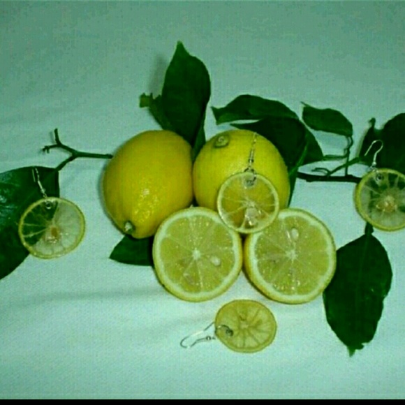 Lemonade Lemon Slices Earrings *No Offer accepted! - Picture 3 of 8