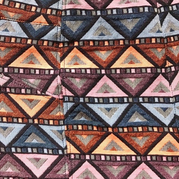 Blue Rain Printed Shorts - Picture 4 of 4