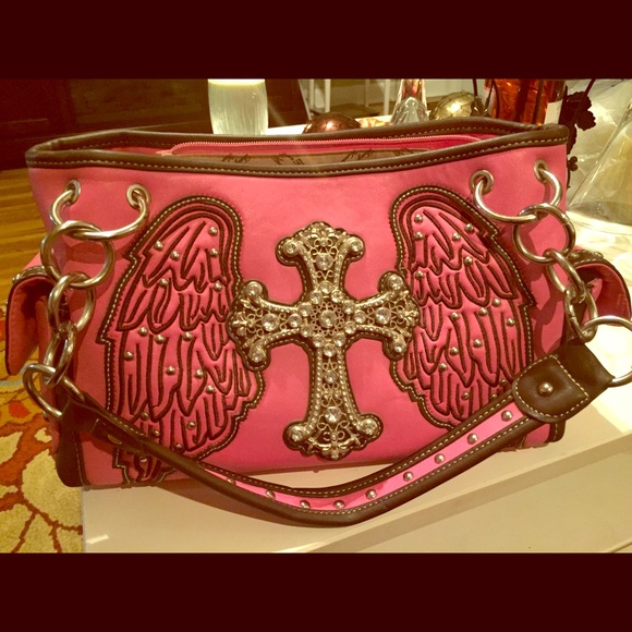 Leather studded purse. Super cute! Brand new ! - Picture 1 of 4