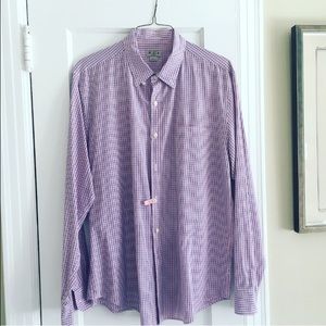 J. crew button down, XL, button missing