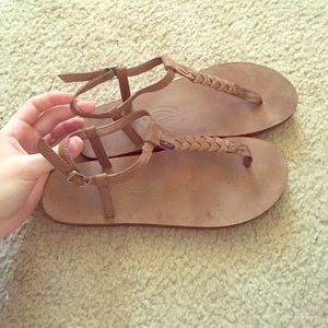 Braided Rainbow Sandals