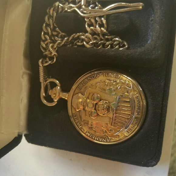 Mickey Railroad pocket watch