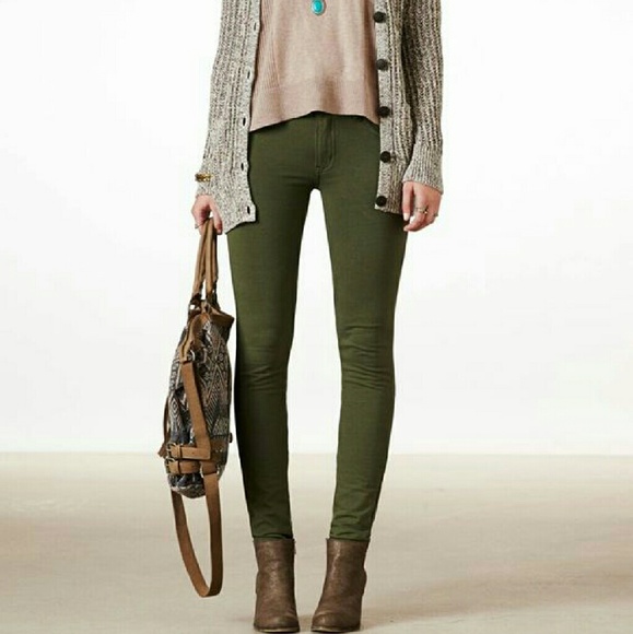 Bongo Olive Jeggings