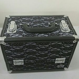 Lace Make Up Kaboodle Train Case