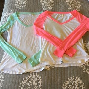 PINK cotton tees!