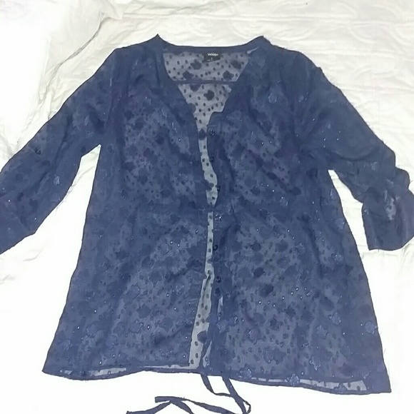 Vanity Sheer Cardigan with belt