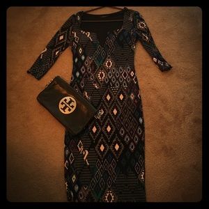 The vintage shop patterned dress
