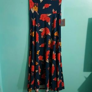 Lularoe Roses Maxi NWT