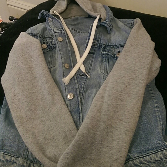 Jean jacket/hoodie