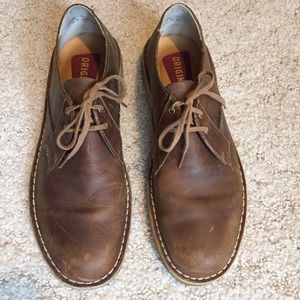 Clarks Originals Desert London Brown Leather Shoe