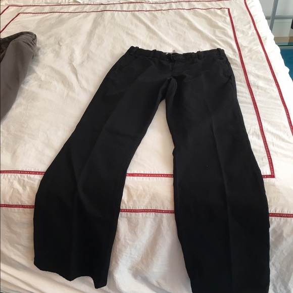 Joie Black Cotton Pants. Size 4