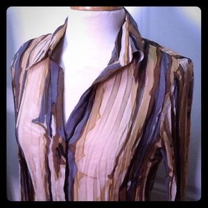 Ladies button down shirt by Allison Taylor