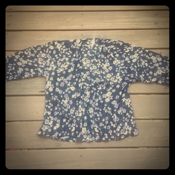 Floral cardigan