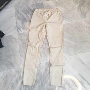 Boston proper so easy denim leggings off-white