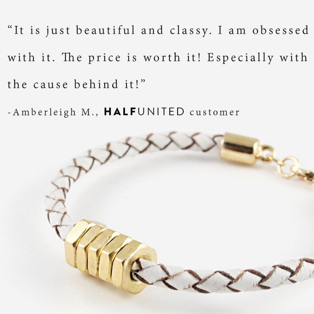 Honeybee Bracelet - White - Picture 8 of 8