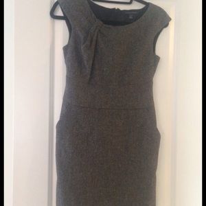 Banana republic twist neck professional dress