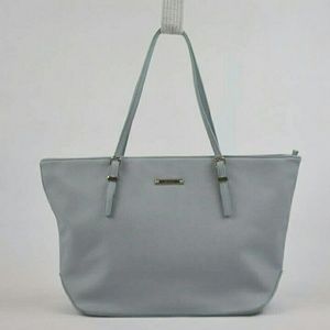 Nine West light blue tote purse.