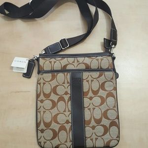 NWT Coach saddle bag
