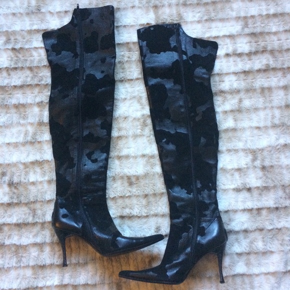 Claudio Fracassa Over The Knee Boots - Picture 2 of 4