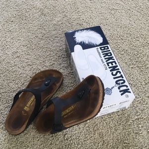 Black Birkenstocks