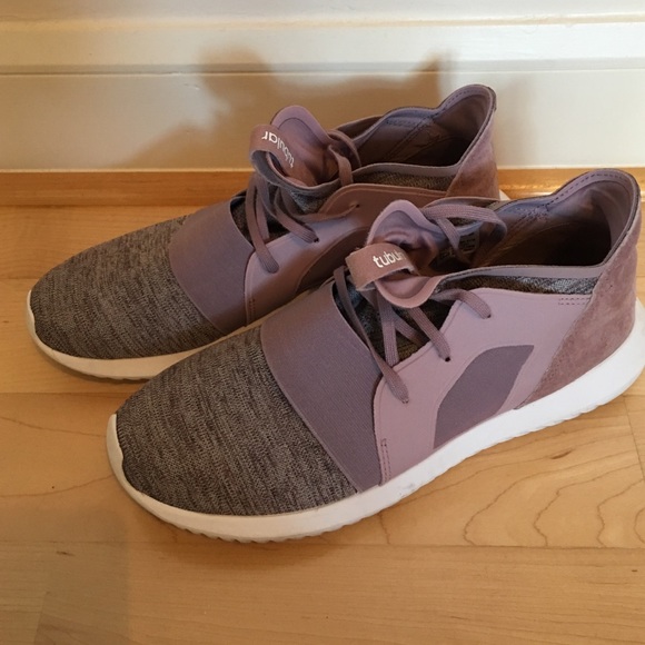 Adidas purple tubular defiants