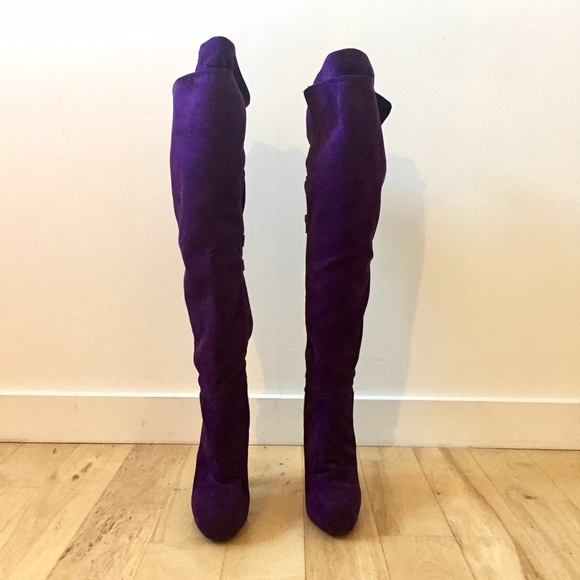 Bakers Over-the-Knee Suede Boots