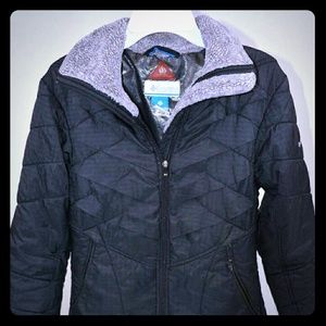 XS Columbia black omni-heat jacket!!