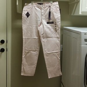 Gloria Vanderbilt Amanda Jean dazzle pink jeans