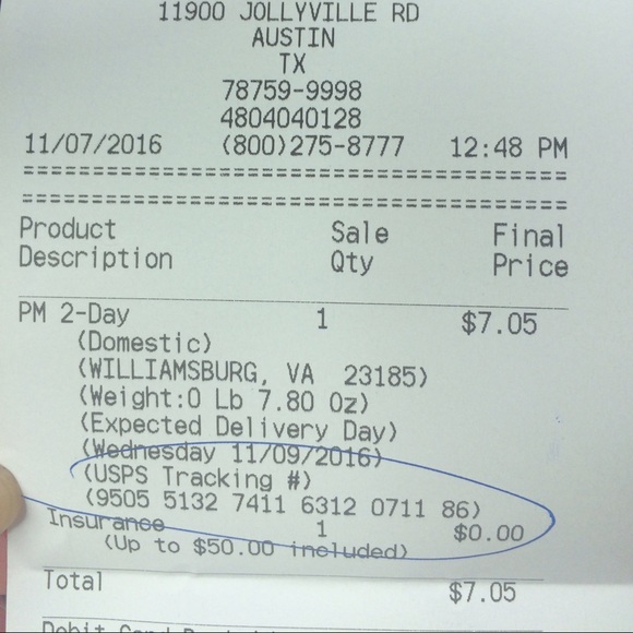 Tracking Number for hvh257 - Picture 2 of 2