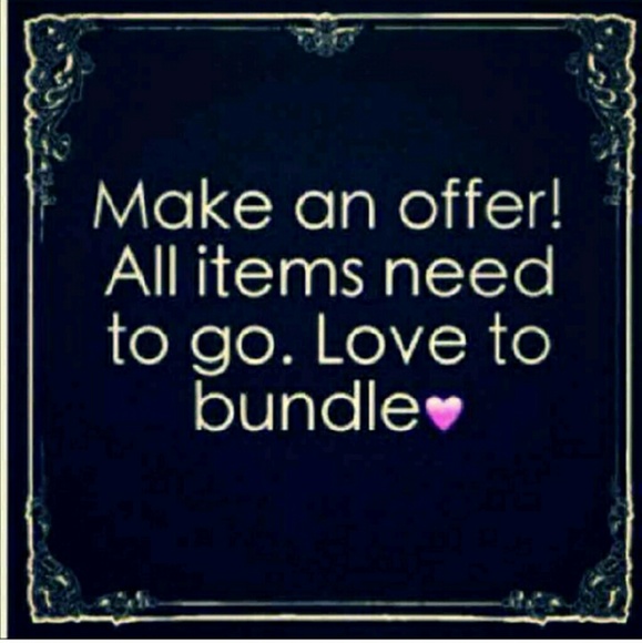 Closet clean out accepting all reasonable offers!