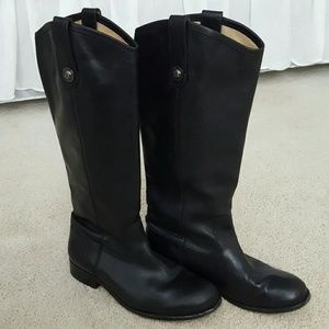 FRYE Melissa black excellent condition boots