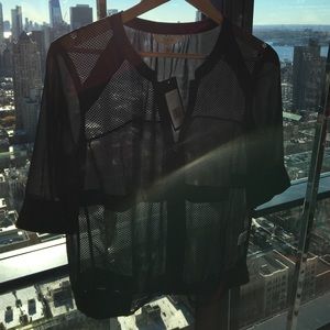 Excellent Condition FINITY Mesh Bomber Jacket