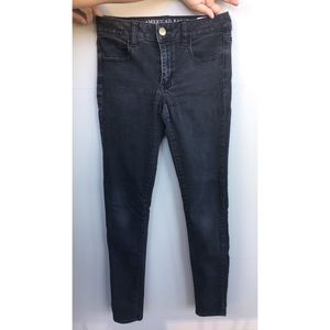 American Eagle Black Jegging