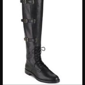 Cole Haan Black Riding Boot - 6 1/2