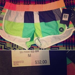Brand New Never Worn Hurley Shorts