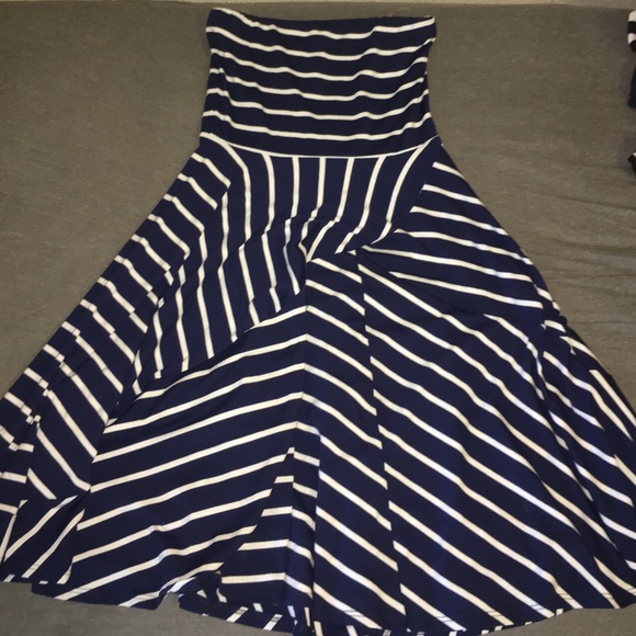Strapless dress