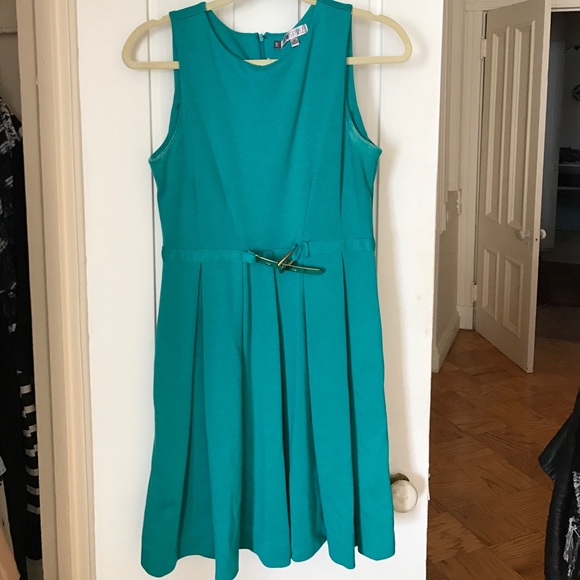 Teal dress