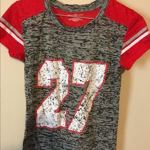 😻super cute burn out tee😻